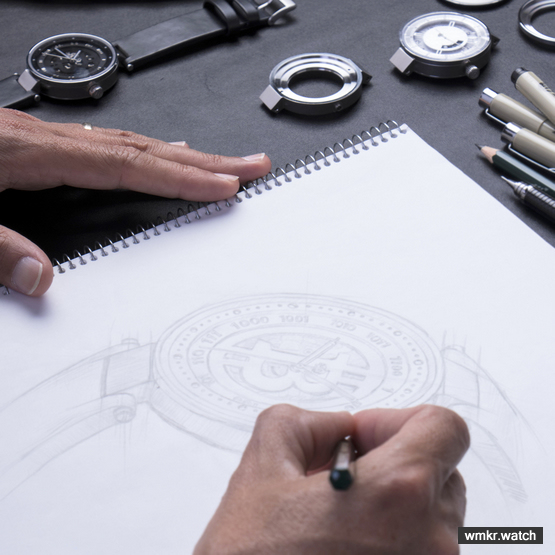 watch conceptual design drawing